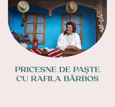 Április 8-án, szerdán 18:00 órától a Húsvéti Vásár keretében szeretettel meghívjuk Rafila Bărbos előadására