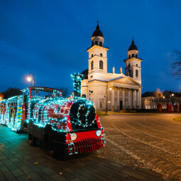 Trenulețul Moșului a sosit!