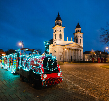 Trenulețul Moșului a sosit!