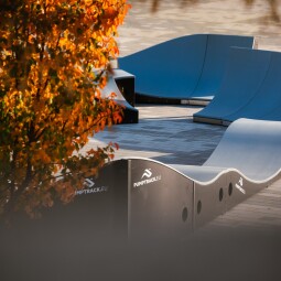 Pista de pumptrack s-a întors