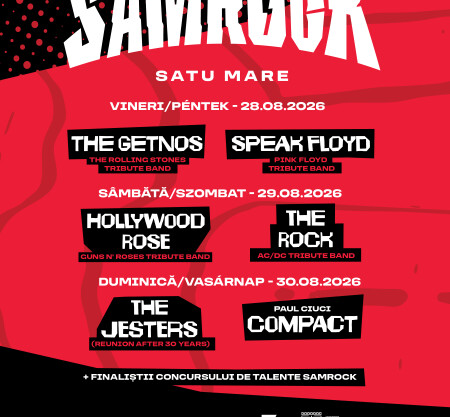 SamRock revine! În perioada 28-30 august, rockul se întoarce la Satu Mare!
