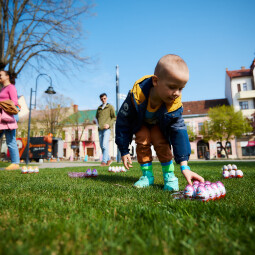 Gyermekek vidámságával telt meg a húsvéti vásár