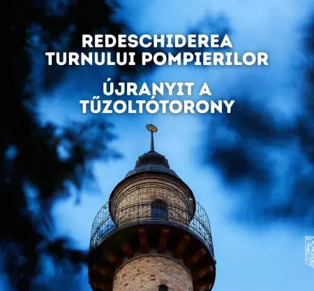 Turnul Pompierilor își redeschide porțile vineri, 17 aprilie!